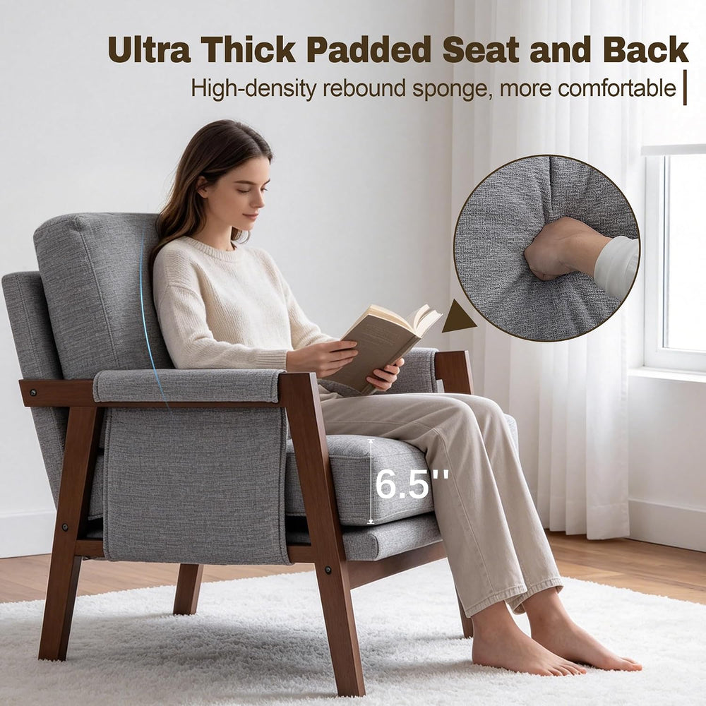 RNKSFX Accent Chairs for Living Room Set of 2, Modern Arm Chairs for Bedroom,...