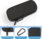 Insulin Pen Cooler Travel Case Diabetic Medication Insulated Cool Organizer with 2 Reusable Ice Packs for Insulin Pen and Other Diabetic Supplies, for the Daily Life and Trip(Black)