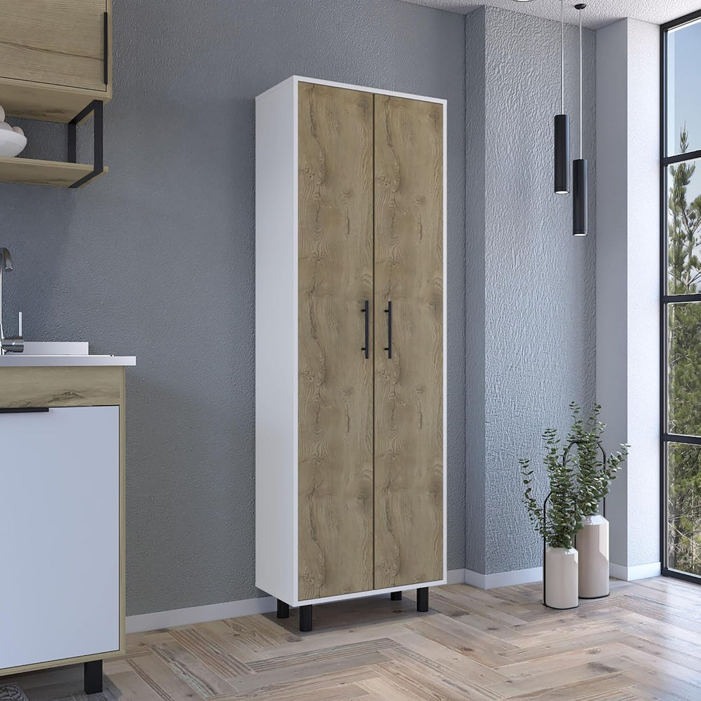 Modern Contemporary Multistorage Cabinet, Storage Locker with Five Shelves,fo...