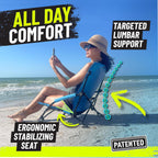 STRONGBACK Beach Chairs - Low Gravity Portable Beach Chair | 0