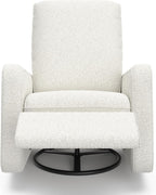 Graco Teddi Nursery Power Recliner Swivel Glider, Ivory Boucle | Electronic Power Recline, OEKO-TEX 100 Certified, USB-A & USB-C Charger, Premium Cushioning & Comfort, Glider Rocking Chair