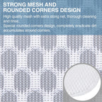 4 pcs Durable Honeycomb Mesh Laundry Bags for Delicates 2 Large (16" x 19") 2 Medium (12" x 15")