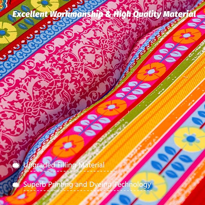 MAXYOYO Japanese Floor Mattress Futon Mattress, 4" Thicken Tatami Mat Sleeping Pad Foldable Roll Up Mat Boys Girls Dormitory Pad Kids Floor Lounger Pillow Bed, Charcoal Grey, Queen Size