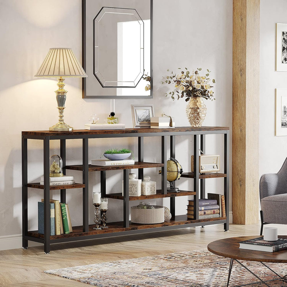 Tribesigns Console Sofa Table, 70.9 inch Extra Long Table Behind Couch with S...