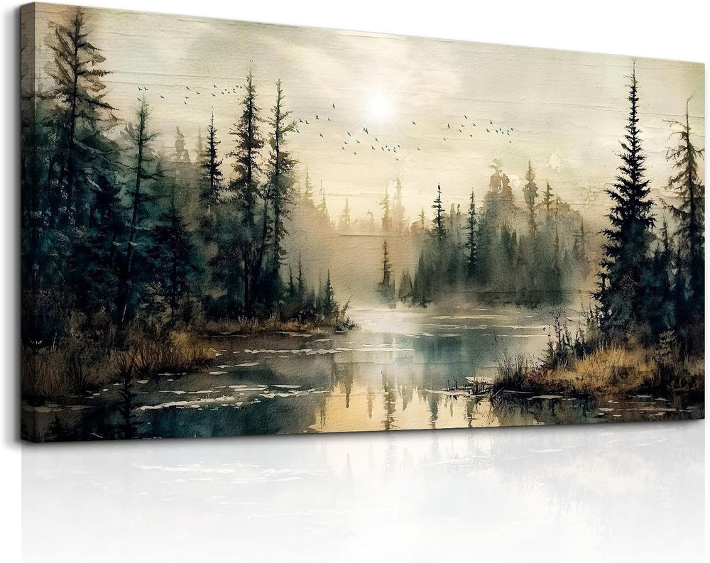 FUHAIHUA Canvas Wall Art For Living Room Large Wall Decor For Bedroom Modern ...