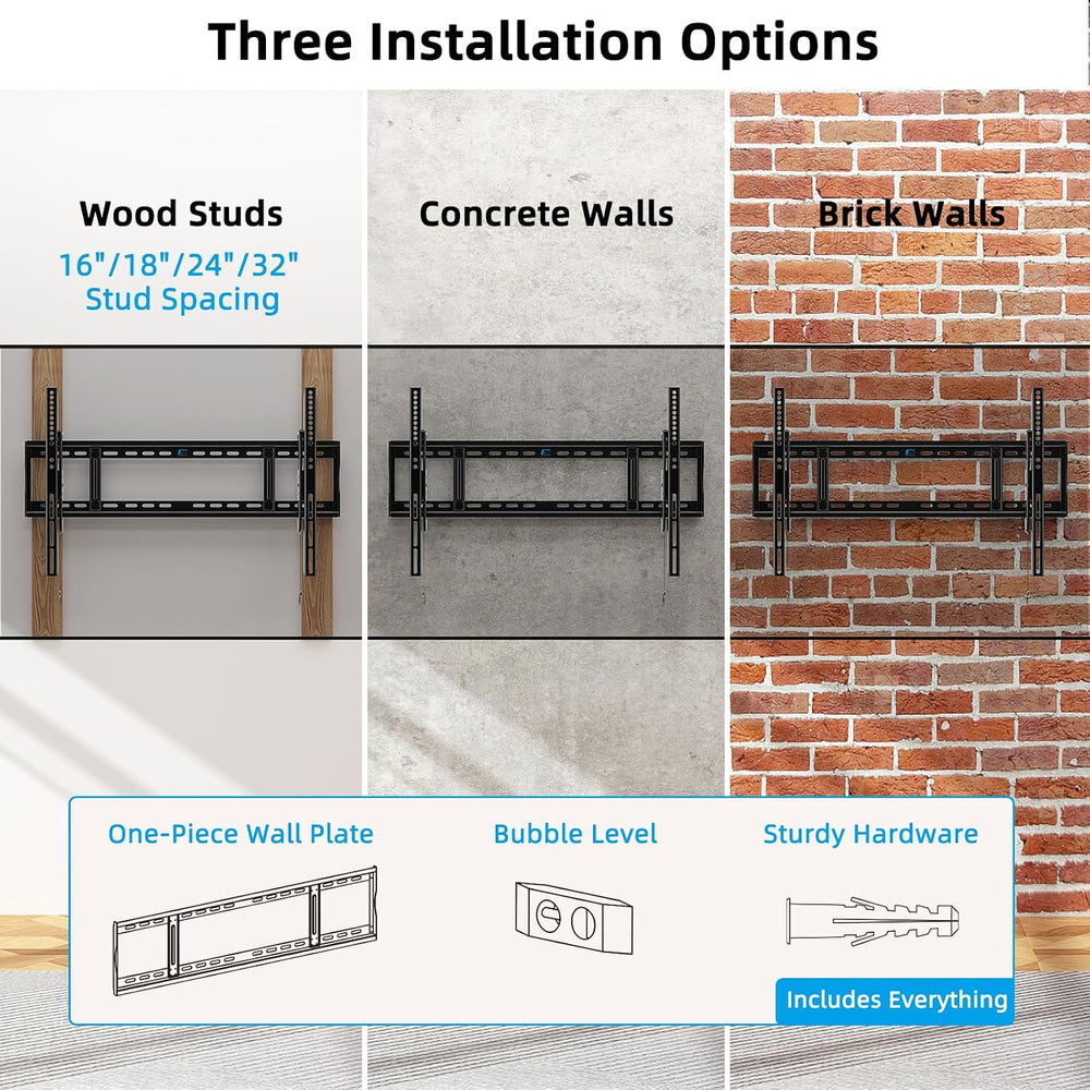 HOME VISION Heavy Duty Tilting TV Wall Mount for 60-120" TVs, VESA 900x6...