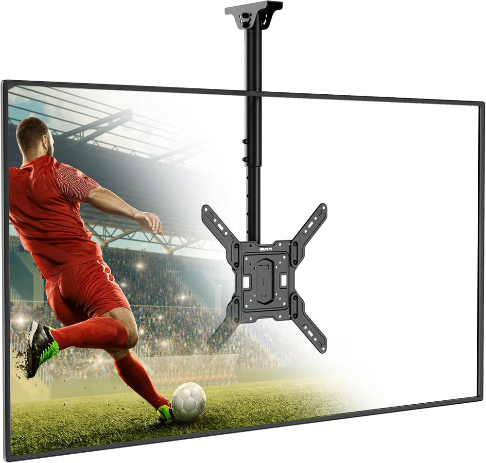 Mount-It! Ceiling TV Mount, 32-65", 99 lbs, MI-511 | Full motion 360 swi...