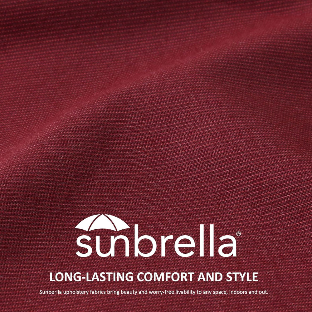 Unimatta Sunbrella Decorative Outdoor Water Repellent Throw Pillows with Inse...