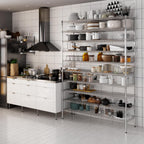 18" Deep x 60" Wide x 86" Height Wire Shelving Kit | 10-Tier | NSF Commercial Storage Rack Unit