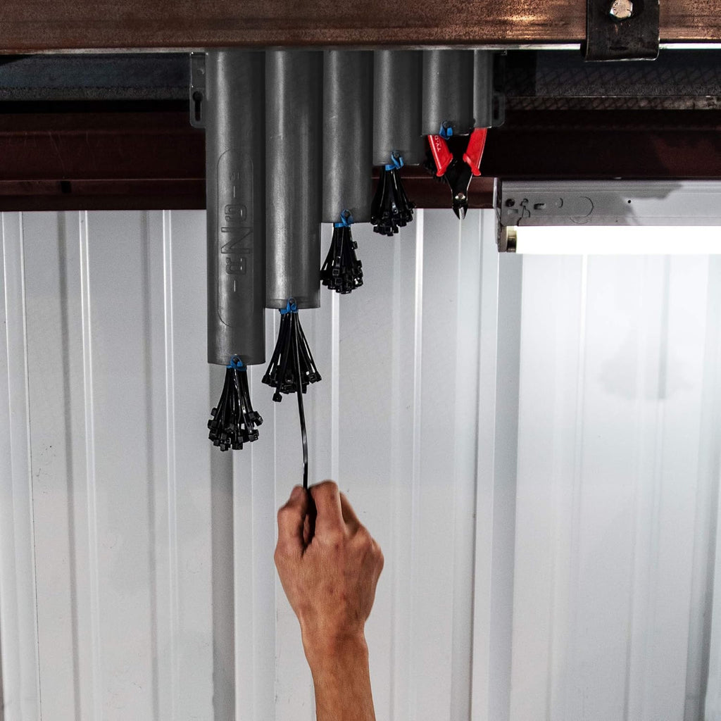 Ready-Zip-Go (tm) Cable Tie Organizer, Magnetic Base