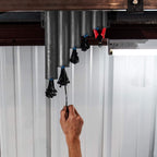 Ready-Zip-Go (tm) Cable Tie Organizer, Magnetic Base