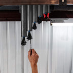 Ready-Zip-Go (tm) Cable Tie Organizer, Magnetic Base