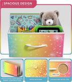 Sorbus Kids Dresser with 8 Drawers - Storage Unit Organizer Chest for Clothes - Bedroom, Kids Room, Nursery, & Closet (Rainbow, 31.5 x 12 x 32-8 Drawer)