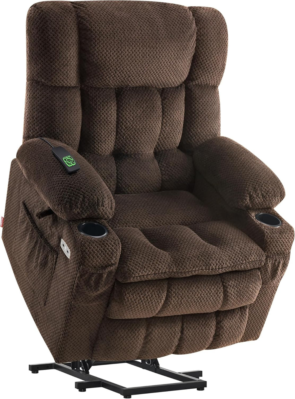 MCombo Dual Motor Power Lift Recliner Chair with Massage and Heat for Elderly...