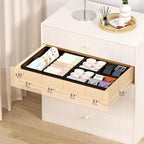 DIMJ Drawer Organizer Clothes Storage - 16 Pack Baby Dresser Organizer for Nursery, Foldable Drawer Dividers for Bedroom Closet Organization, Fabric Storage Bins for Socks, Underwears, Bras