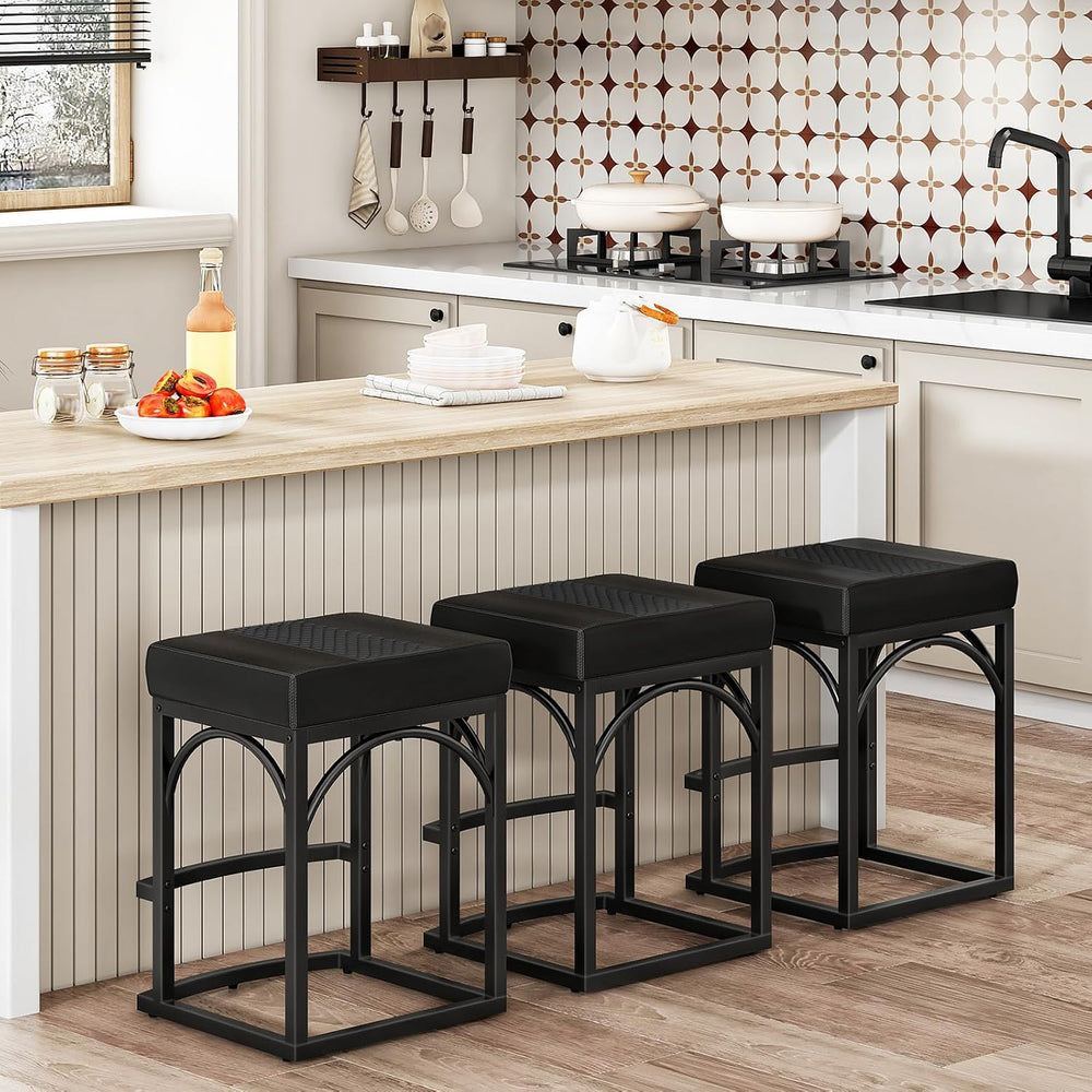 HOOBRO Bar Stools, Set of 2 Bar Stools