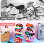 2 Pcs Scrunchie Holder Stand Hair Tie Organizer Vertical 15-20 Scrunchies Hairs Accessories Organizer Display Scrunchy Wood Hair Tie Holder Storage for Women Bathroom Bedroom Decor