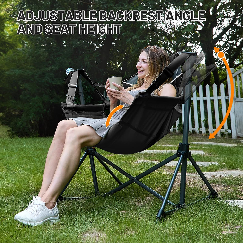 TIMBER RIDGE Hammock Camping Chair, Oversized Swinging Chair, 400lbs Load | P...