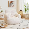 Cvortll Bean Bag Chairs for Adults Kids, Bean Bag Chair with Filler, Fluffy Lazy Sofa, Comfy Cozy BeanBag Chair with Memory Foam for Small Spaces, Bedroom, Living Room, Dorm
