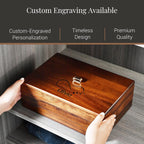 Shanik Custom Engraved Jewelry Box for Women – 3-Tier Stacked Organizer with Rearrangeable Grid Slots for Rings, Necklaces & Earrings