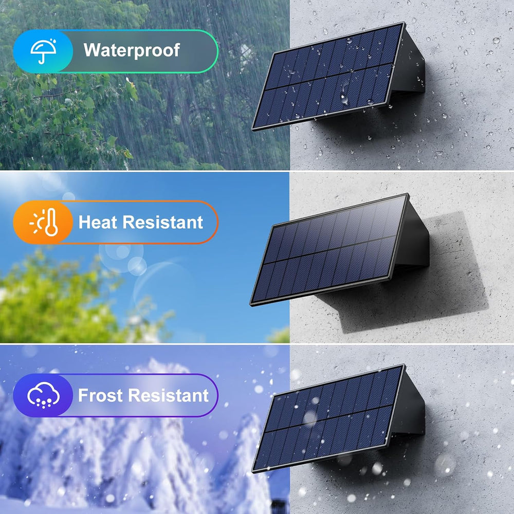 8 Pack Cool White Solar Power Wall Fence Light Outdoor Up and Down