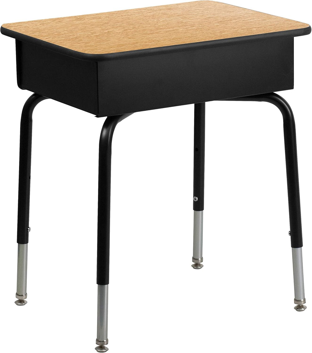 Flash Furniture Billie Open Front Student Desk for Classrooms or Remote Learn...