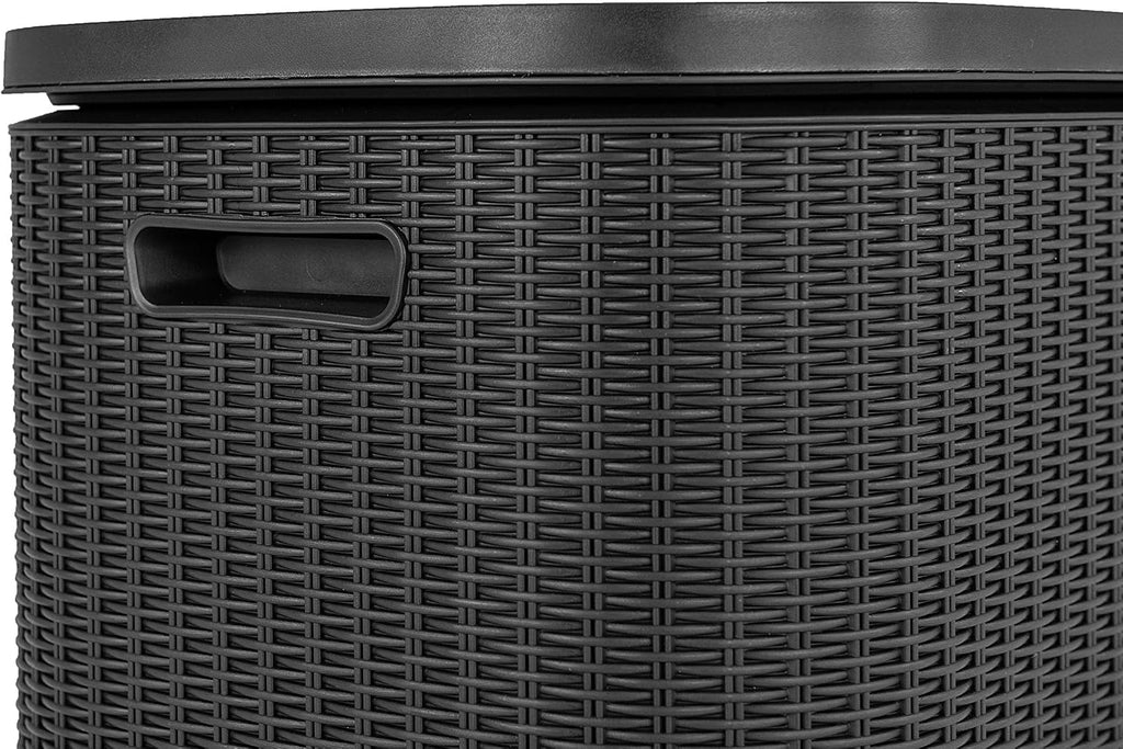 Keter Bevy BAR Cocktail Table, Polypropylene, Anthracite Grey