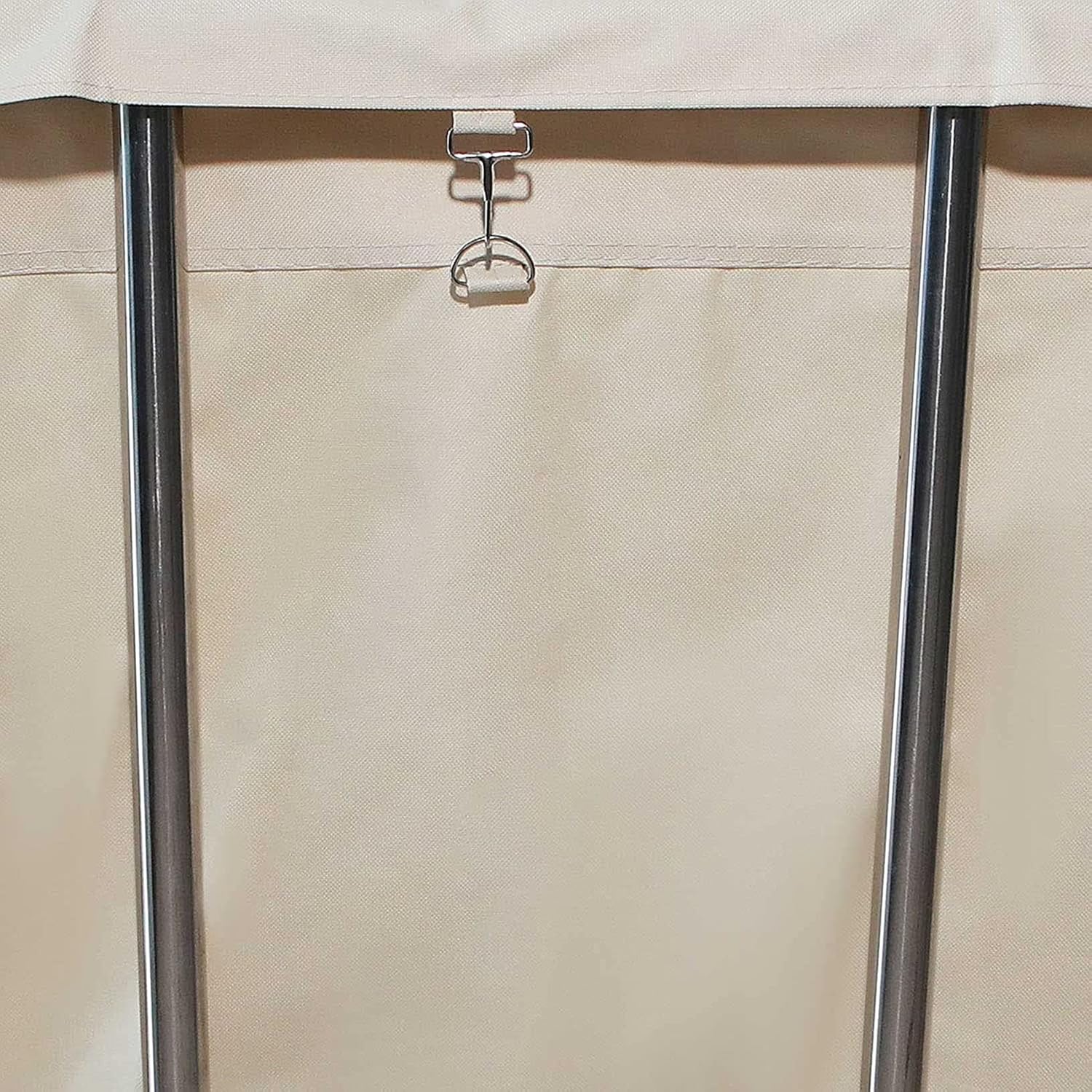 Laundry Cart Commercial,10 Bushel (350L) Large Industrial Rolling Laundry Hamper with 4 Inch Wheels,Home Heavy Duty Laundry Baskets with Stainless Steel Frame, 260 LBS Weight Capacity