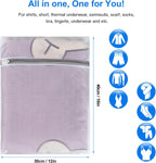 6 Pcs Laundry Bag, 12“x16”Mesh Laundry Bags for Delicates, Garment Gag for Washing Machine, for Daily Organization Travel Packing Wvzedm