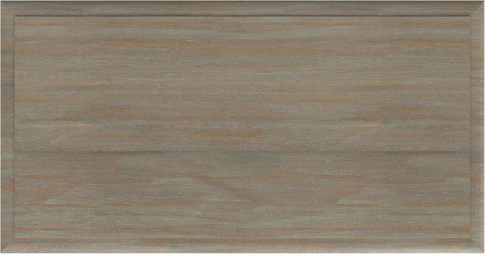 SIMPLIHOME Burlington 30" Wide Solid Wood Cabinet in Distressed Grey