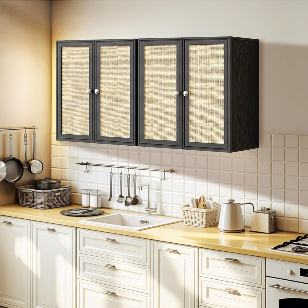Laundry Room Cabinets with Lights, 24INCH Bathroom Cabinets Wall Mounted with...