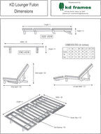 Lounger Futon, Twin