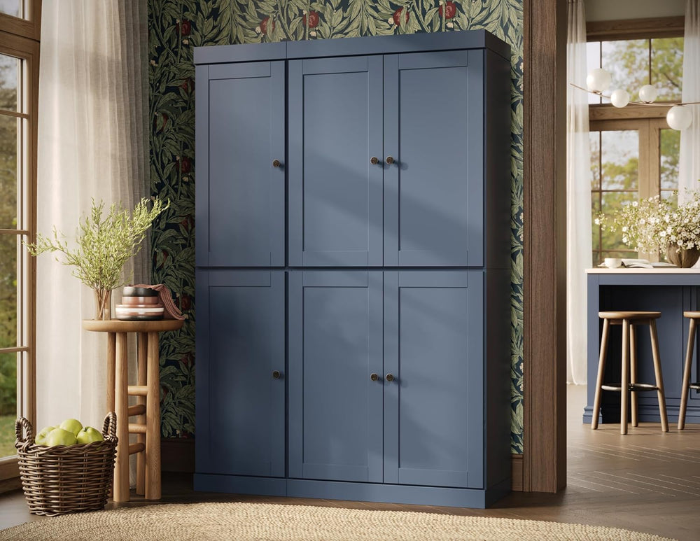 Palace Imports Solid Wood Tall Kitchen Pantry Cabinet - 71.5" H x 48.5&q...