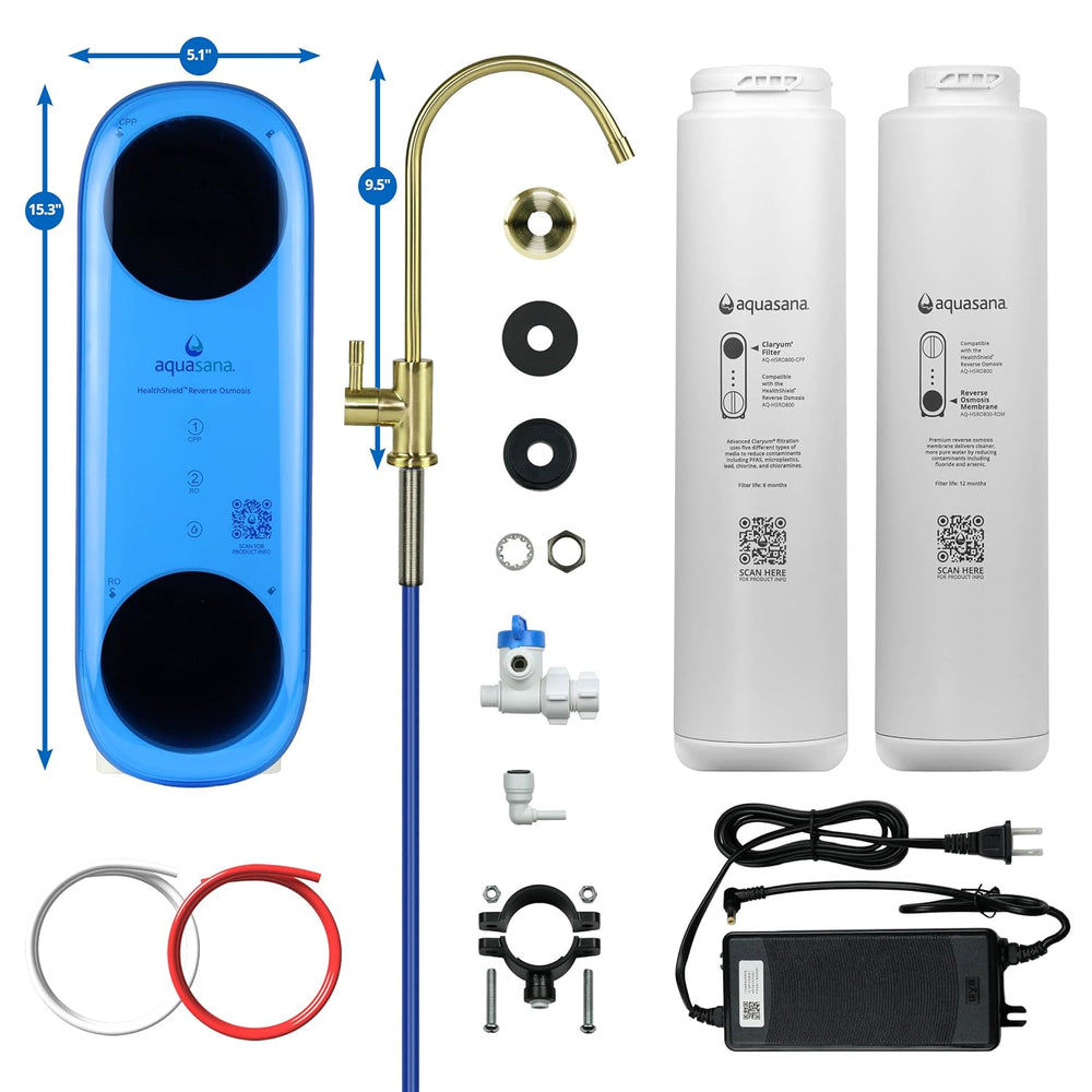 Aquasana Tankless Reverse Osmosis System | 800 GPD | AQ-HSRO800-MG