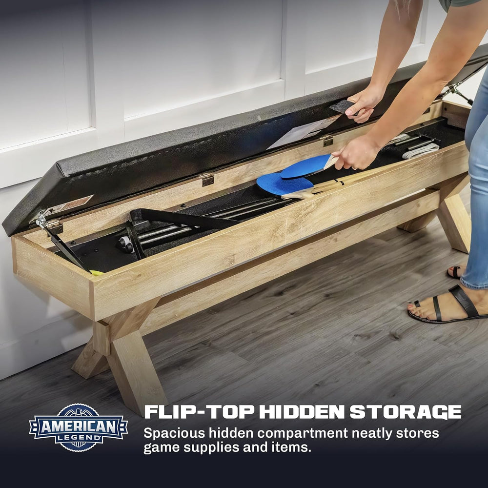 American Legend Westbrook Table Storage Benches