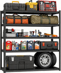 Shelf for Garage Power Tools/Kitchen Appliances/Basement Pantry Laundry Utinity, Storage Standing Shelving Unit Plants/Retail/Food/Display,Adjustable, Heavy Duty,39"Wx18"Dx63"H, 5Tier Shelves