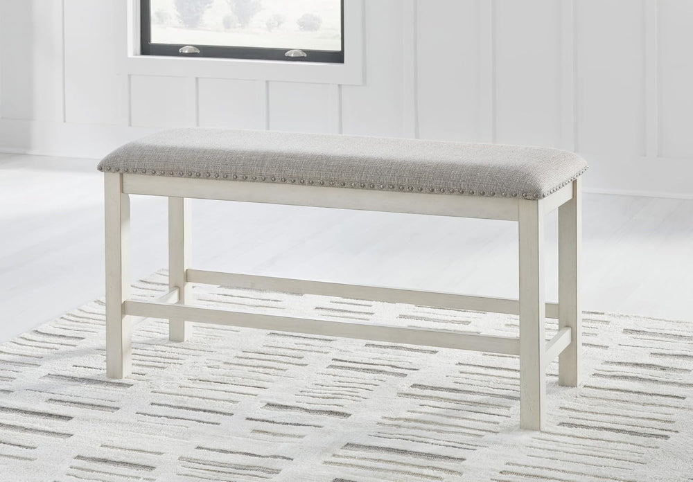 Signature Design by Ashley Robbinsdale 49" Counter Height Dining Bench, ...