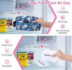 Freezable Lunch Bag,Freezable Snack Bag,Mini Cooler Bag for Travel/Work/School,Small Insulated Bag,Small Cooler Lunch Box with Ice Packs,Insulated Snack Bag,Freezable Snack Box with Handle Buckle