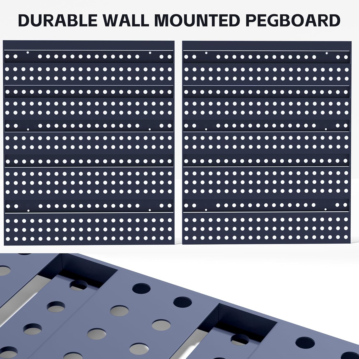 KJE 30PCS Wall Mounted Storage Bins, Plastic Tool Organizer for Garage Storage, Screws, Nuts, Bolts, Small Hardware Parts -Black, Yellow