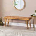 Christopher Knight Home Fircrest Wooden Rectangular Dining Bench, Kitchen Extra Seat, Entryway Bench for Home Hall Living Room, Natural