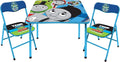 Thomas & Friends 3 Piece Foldable Table and Chair Set, Ages 3+, Blue