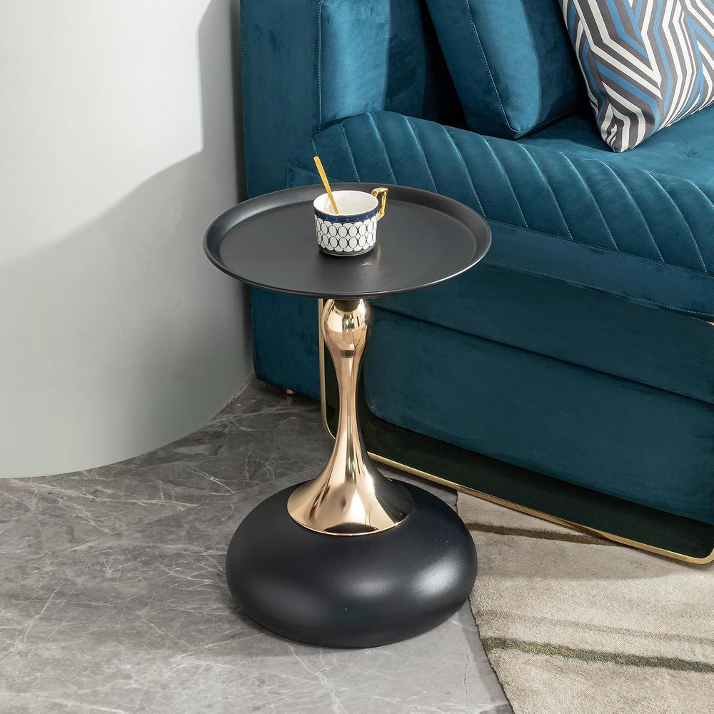 End Tables, Small Round Side Table Corner Drink Tables Small Coffee Table Coc...