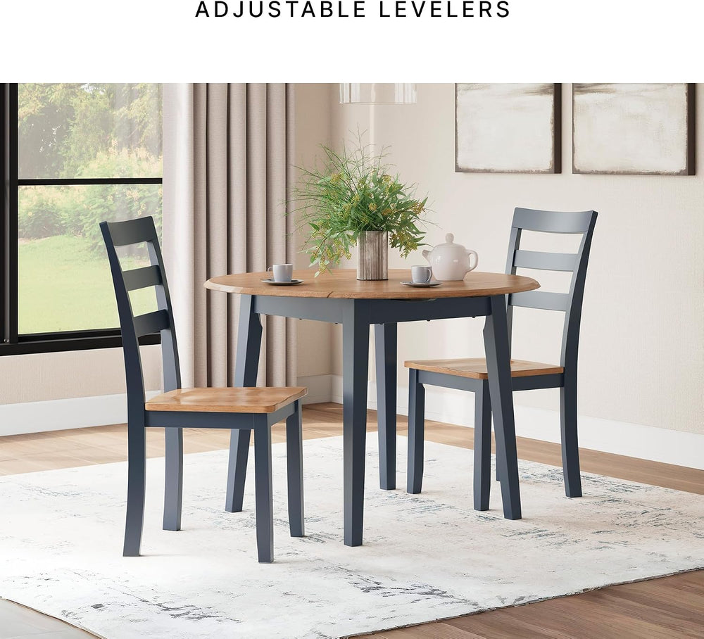 Signature Design by Ashley Gesthaven Ladder Back Dining Chairs, Set of 2