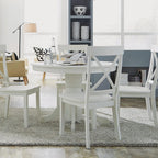 homestyles Warwick Off-White Dining Chair Pair