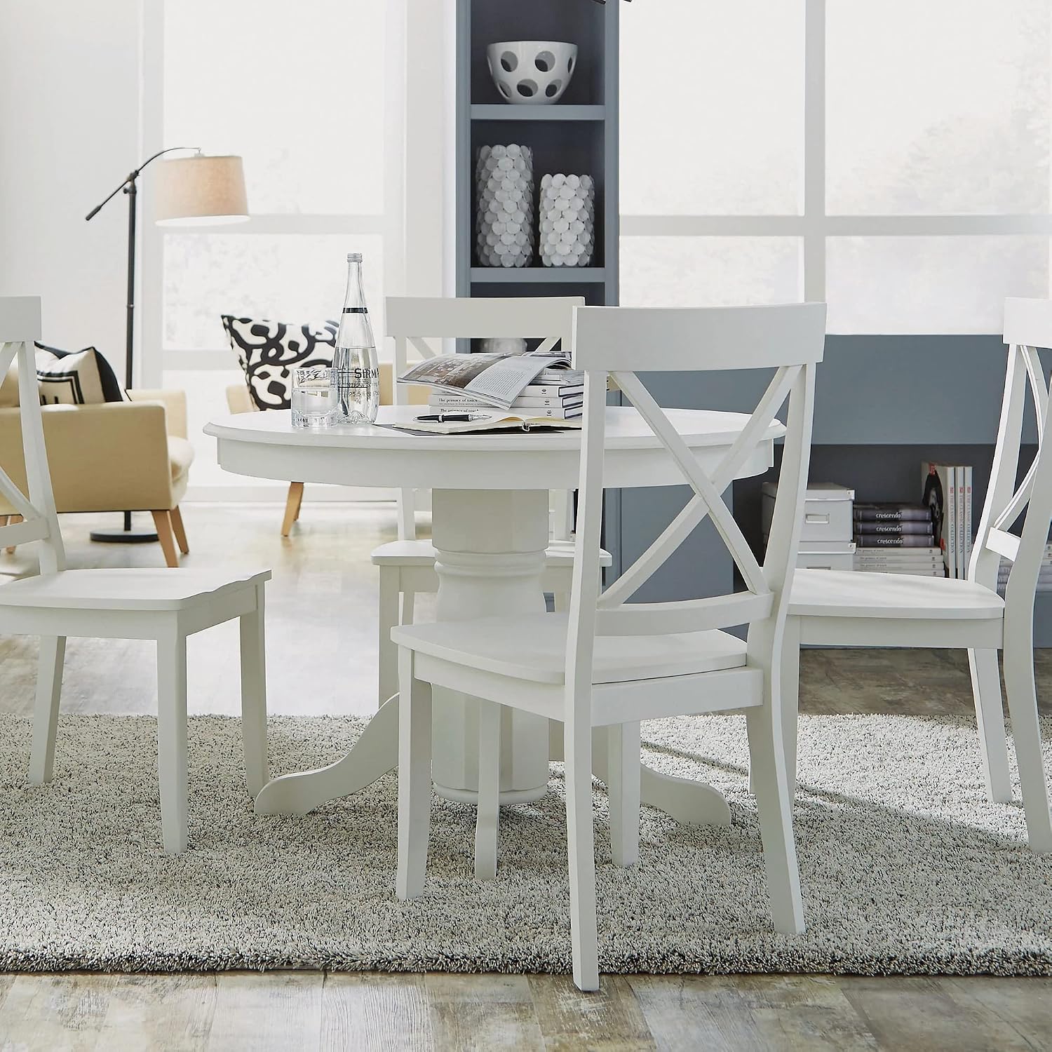 homestyles Warwick Off-White Dining Chair Pair