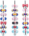 3 Pcs Mouse Ears Headband Holder Hanging Headband Organizer Bow Headpiece Hair Accessories Vertical Headband Holder Wall Display Decor
