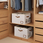 StorageWorks 2-Pack Shoe Storage Box for Closet, Sandal Organizer, Beige | Up to 32 Pairs, 12 Shoe Slots Each, Fixed Compartments, Clear Lid, Label Window, Side Mesh Pocket, Fits Flats & Low-Tops