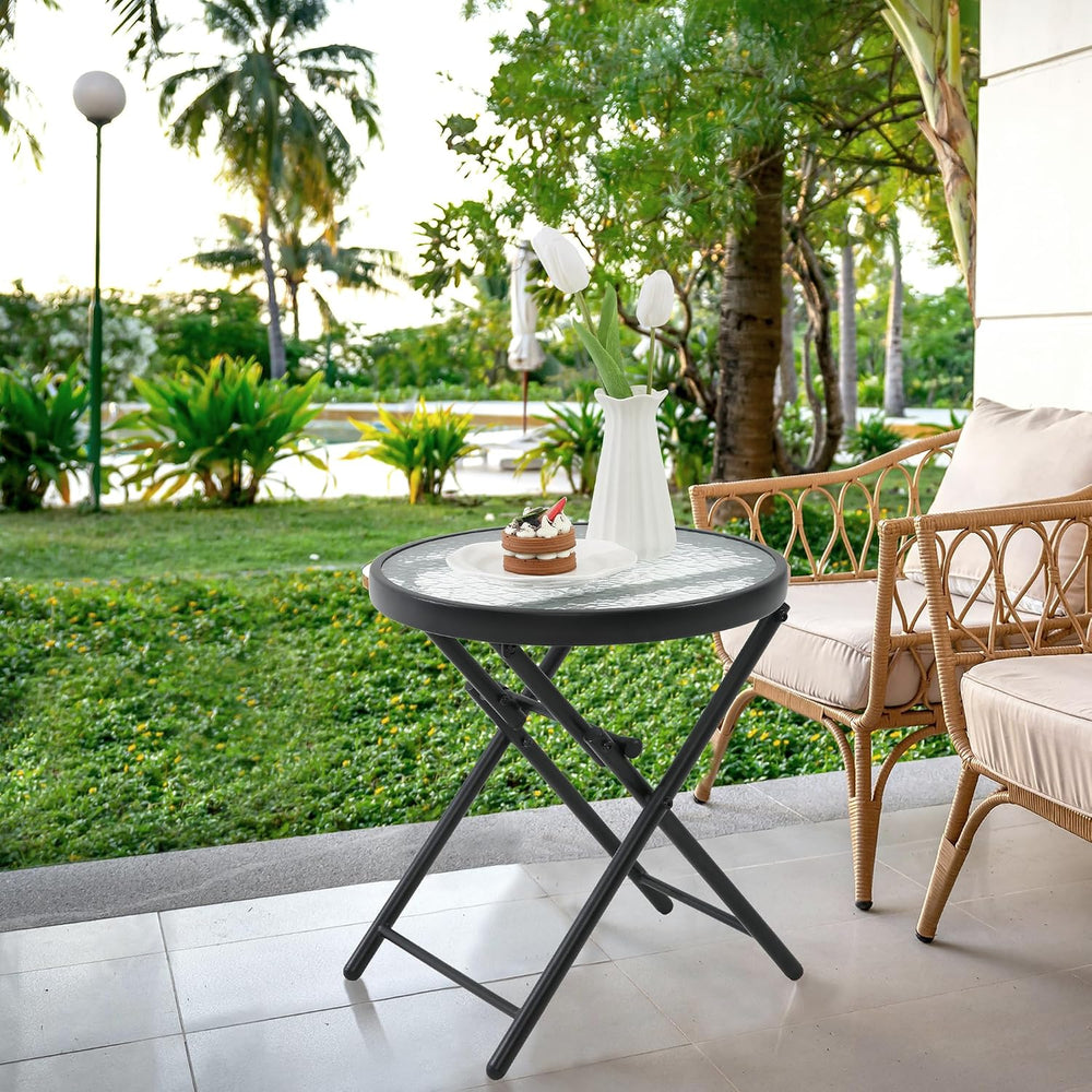 Folding Outdoor Side Table