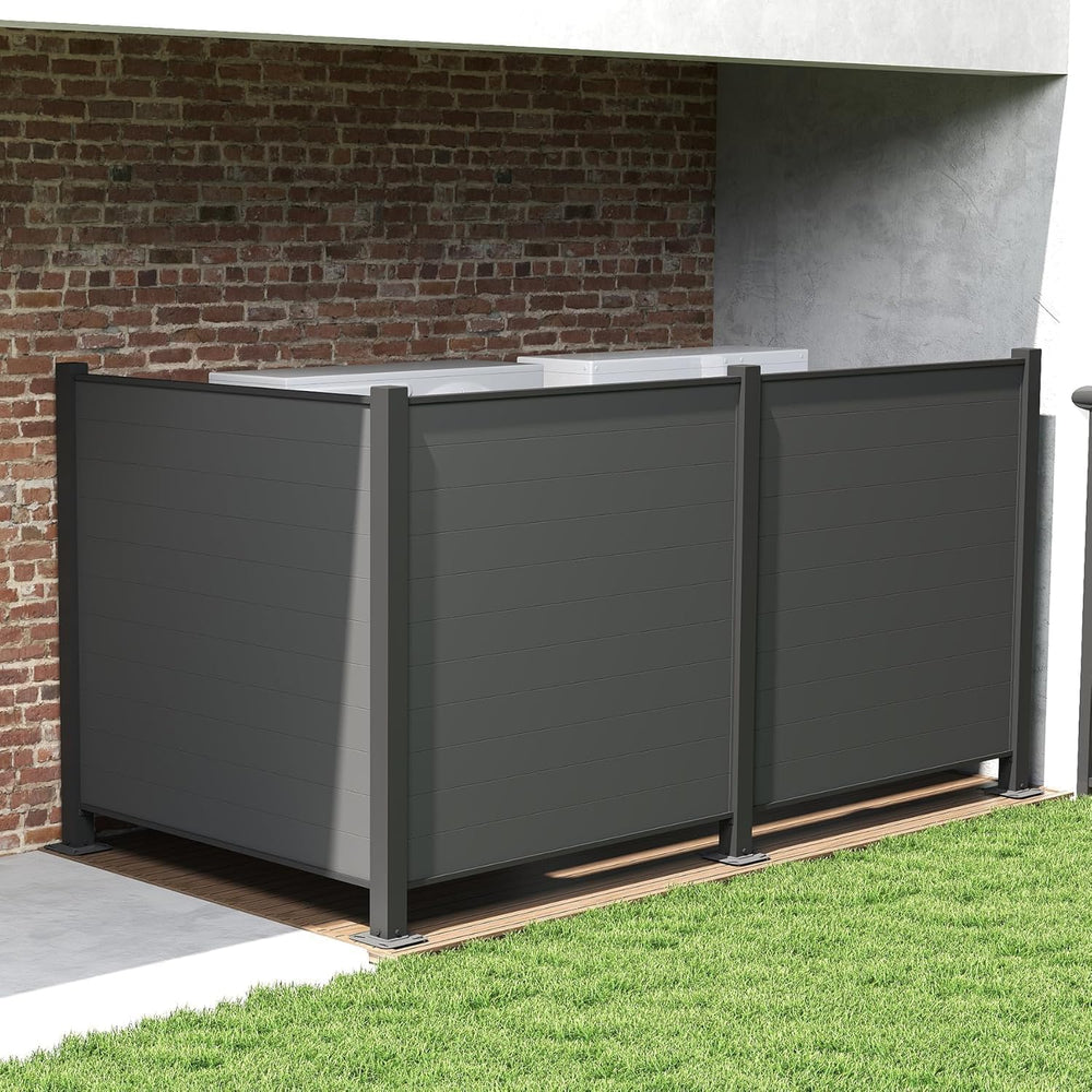 Domi Outdoor Decorative Fences, 50" W x 50" H Air Conditioner Fence...