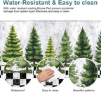 Christmas Tree Gaming Mouse Pad 35.4"x15.7"Desk Mat Anti-Slip Rubber Base & Durable Stitched Edges for Gamers Smooth Mouse Writing Surface for Desk Office/Home